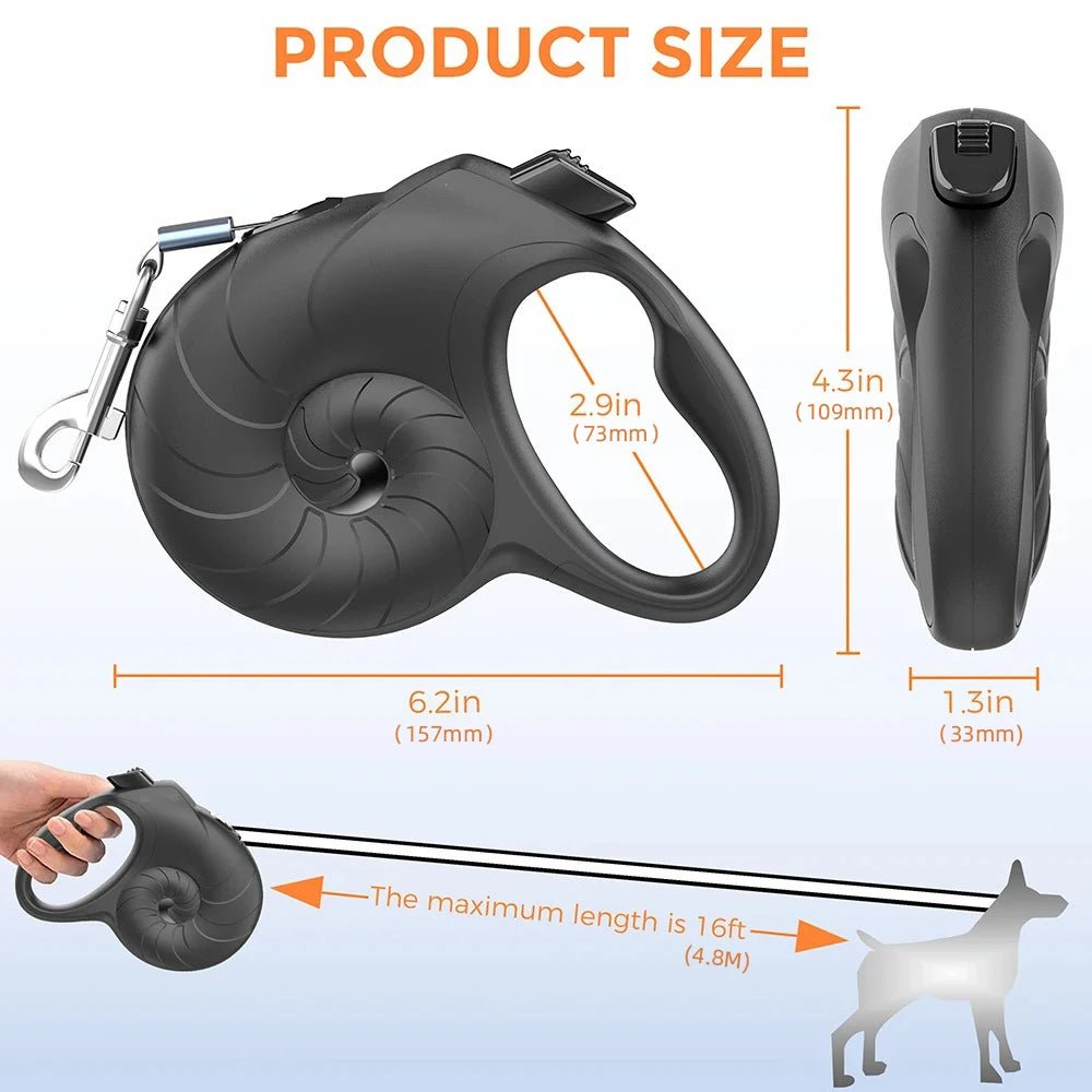 5 Meters Retractable Dog Leash - Fetch Pet Hub