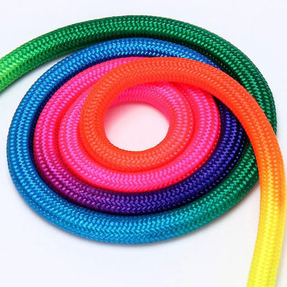 Colorful Nylon Round Hand Holding Dog Rope - Fetch Pet Hub