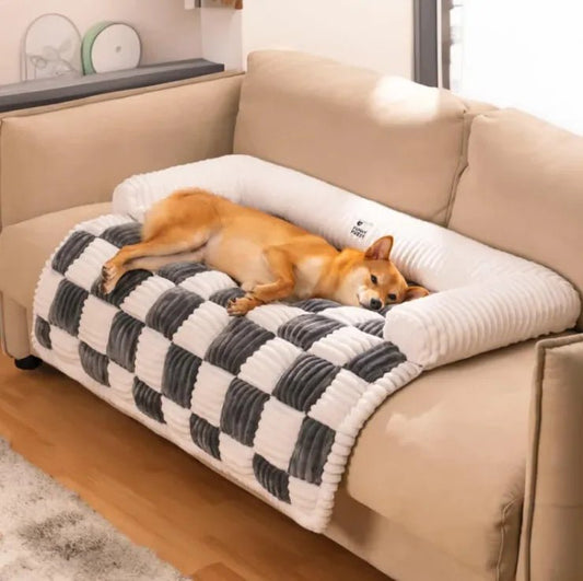 Cozy Plush Pet Bed - Fetch Pet Hub