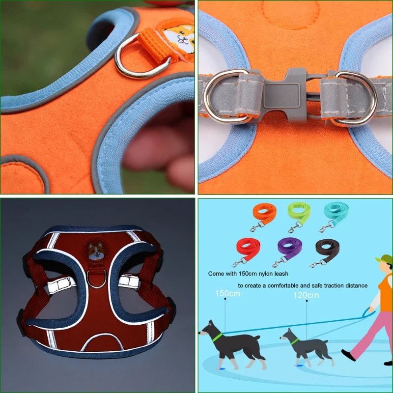 Dog Adjustable Harness - Fetch Pet Hub