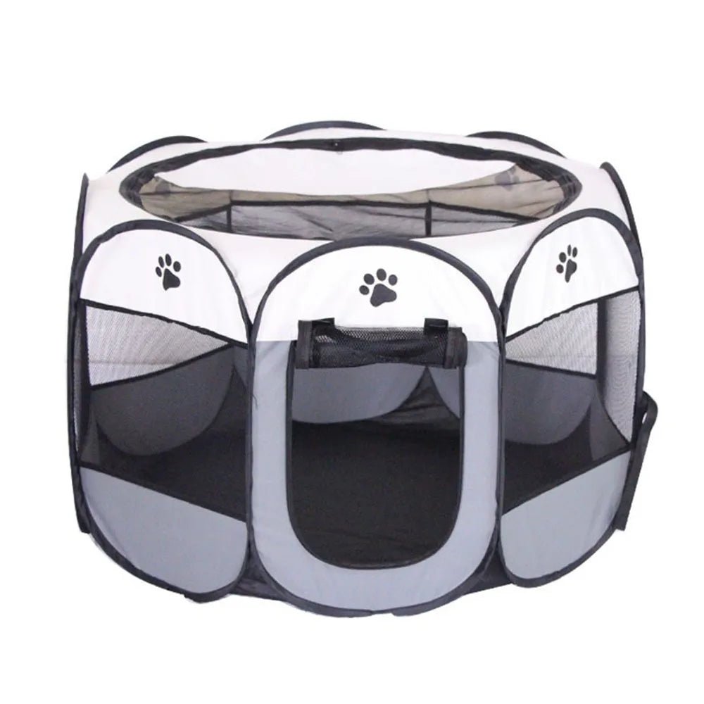 Foldable Octagonal Pet Cage - Fetch Pet Hub