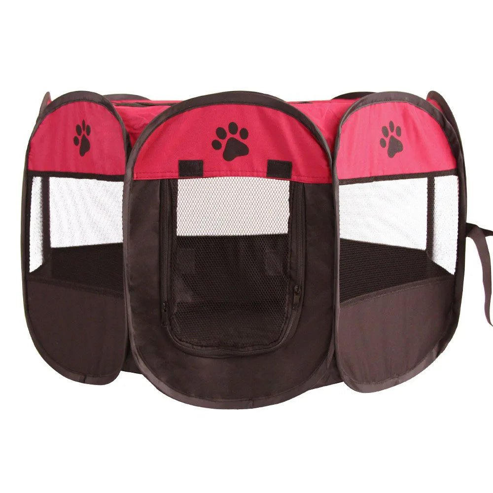 Foldable Octagonal Pet Cage - Fetch Pet Hub