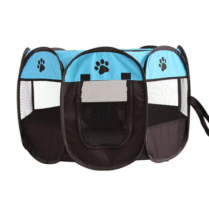 Foldable Octagonal Pet Cage - Fetch Pet Hub