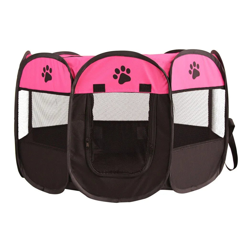 Foldable Octagonal Pet Cage - Fetch Pet Hub