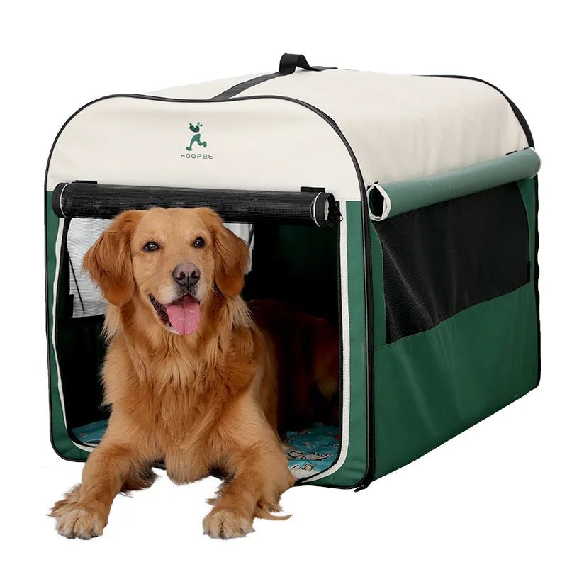 Foldable Soft Dog Kennel - Fetch Pet Hub