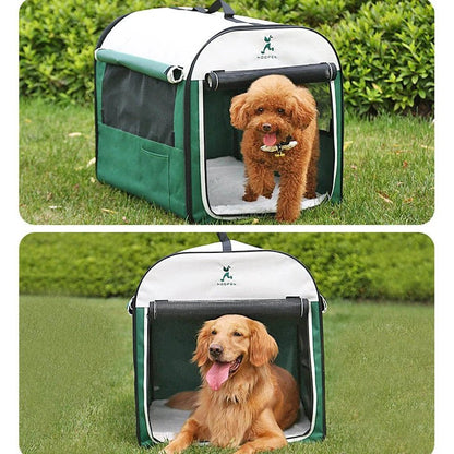 Foldable Soft Dog Kennel - Fetch Pet Hub