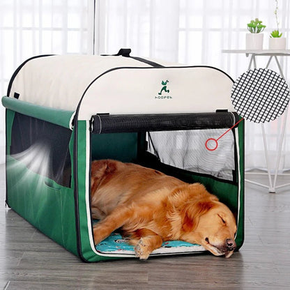 Foldable Soft Dog Kennel - Fetch Pet Hub