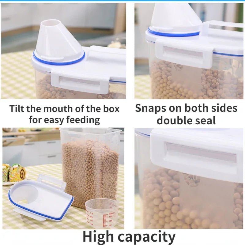 Food Plastic Storage Tank - Fetch Pet Hub