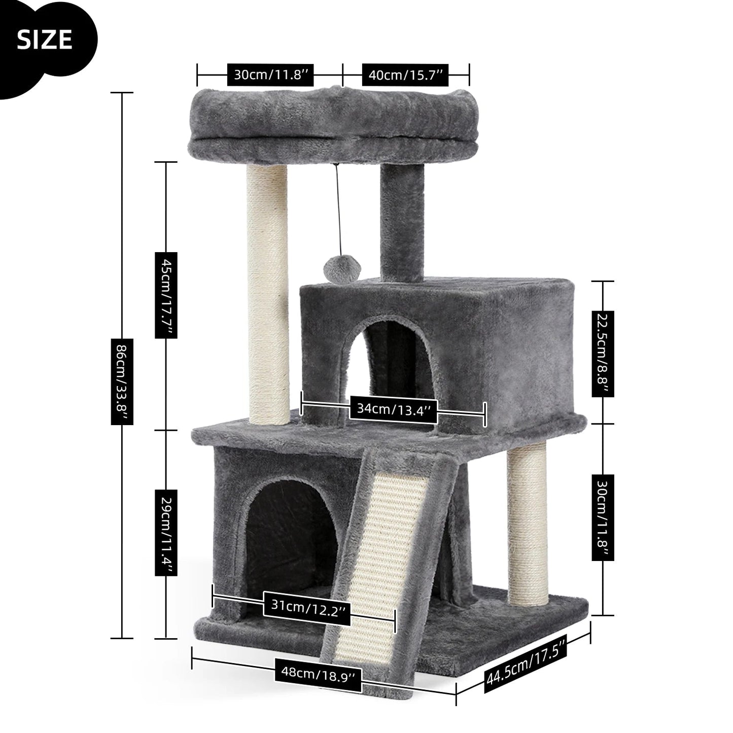 Luxury Cat Tower - Fetch Pet Hub