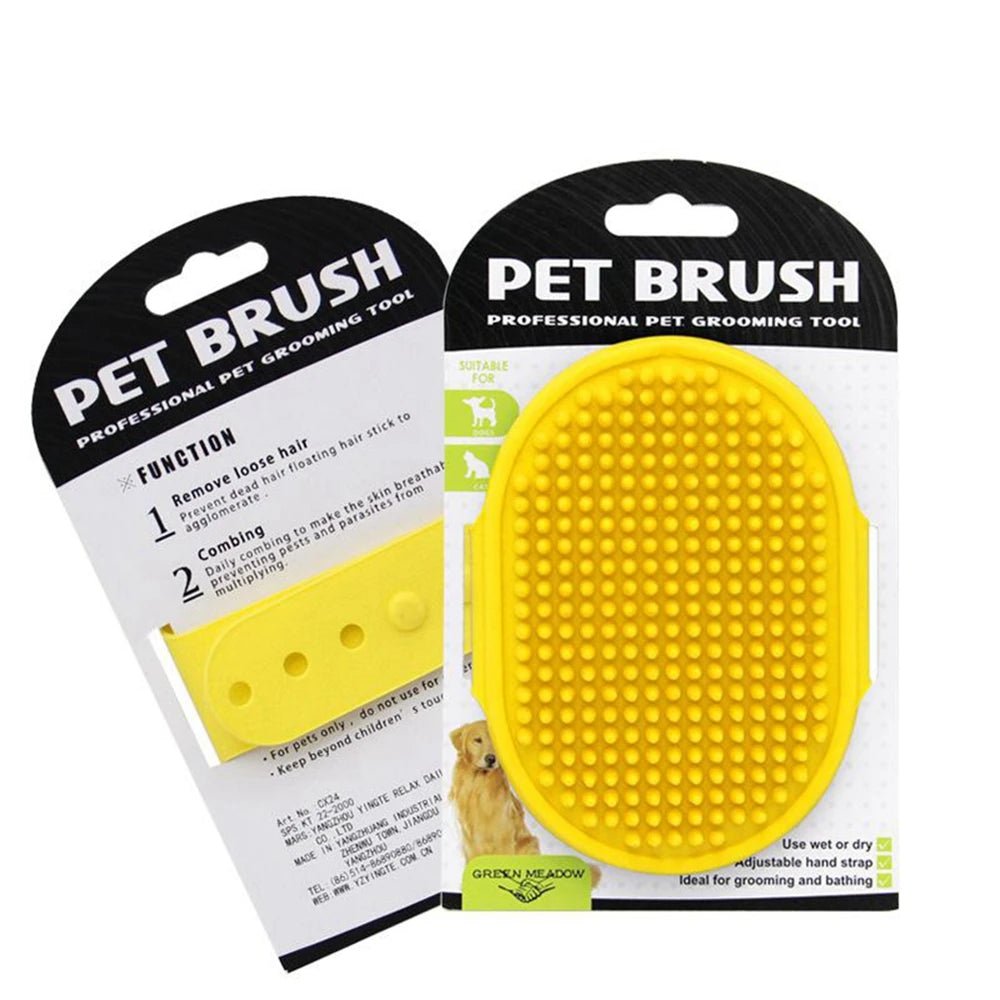 Pet Cleaning and Massaging Brush - Fetch Pet Hub