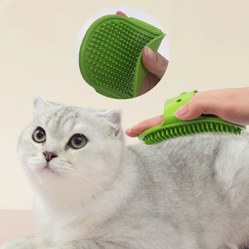 Pet Cleaning and Massaging Brush - Fetch Pet Hub