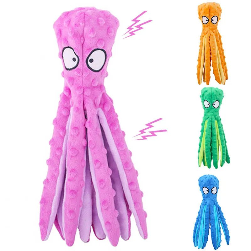 Plushy Octopus Toy - Fetch Pet Hub