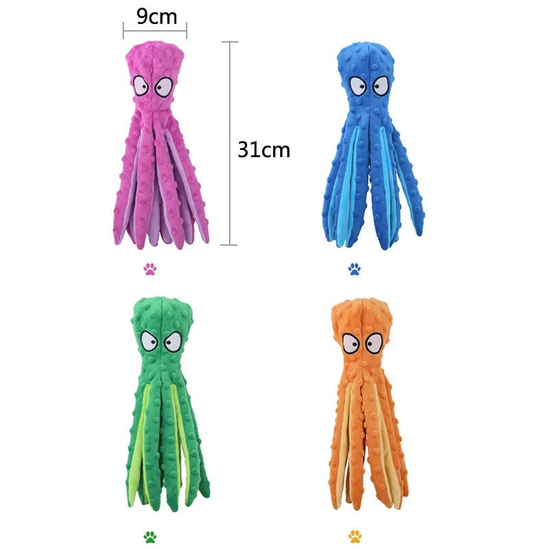 Plushy Octopus Toy - Fetch Pet Hub