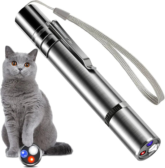 Pointers USB Rechargeable 3 - in - 1 Flashlight Infrared Detector Pet - Fetch Pet Hub