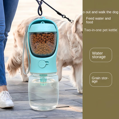 Portable 2 in 1 Storage Food and Water Container - Fetch Pet Hub