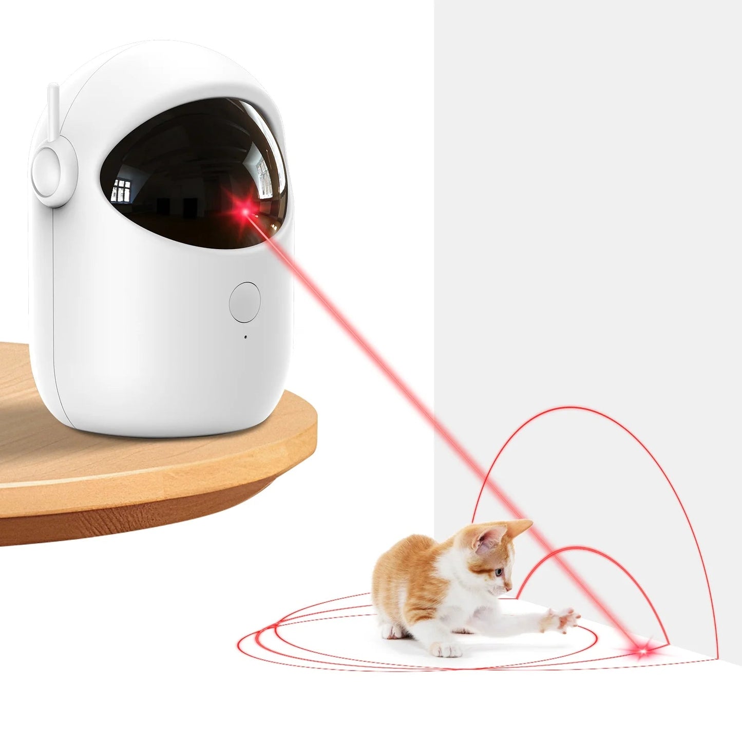 Rechargeable Automatic Laser Cat Toy - Fetch Pet Hub