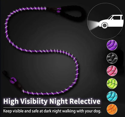 Reflective Strong Dog Leash - Fetch Pet Hub