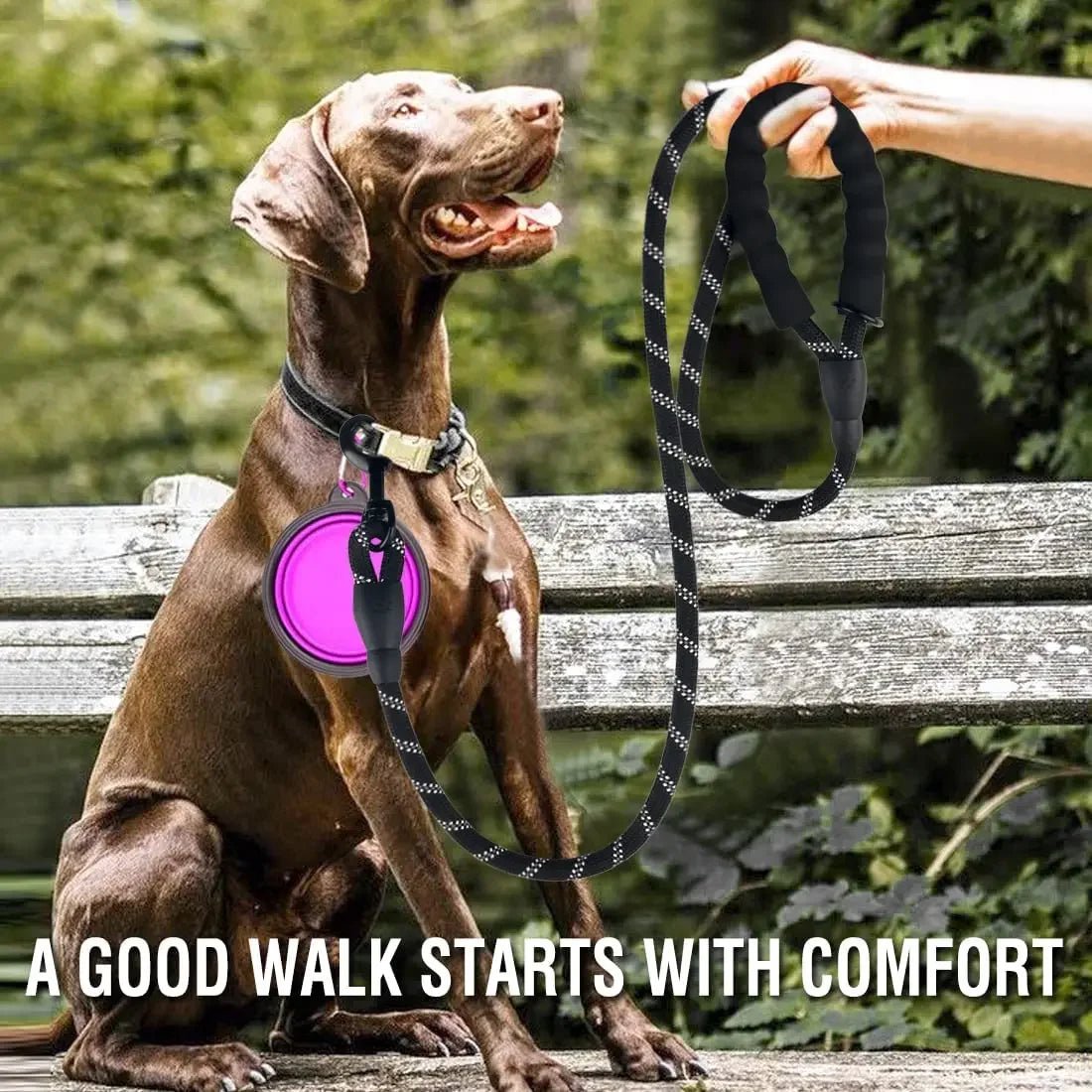 Reflective Strong Dog Leash - Fetch Pet Hub