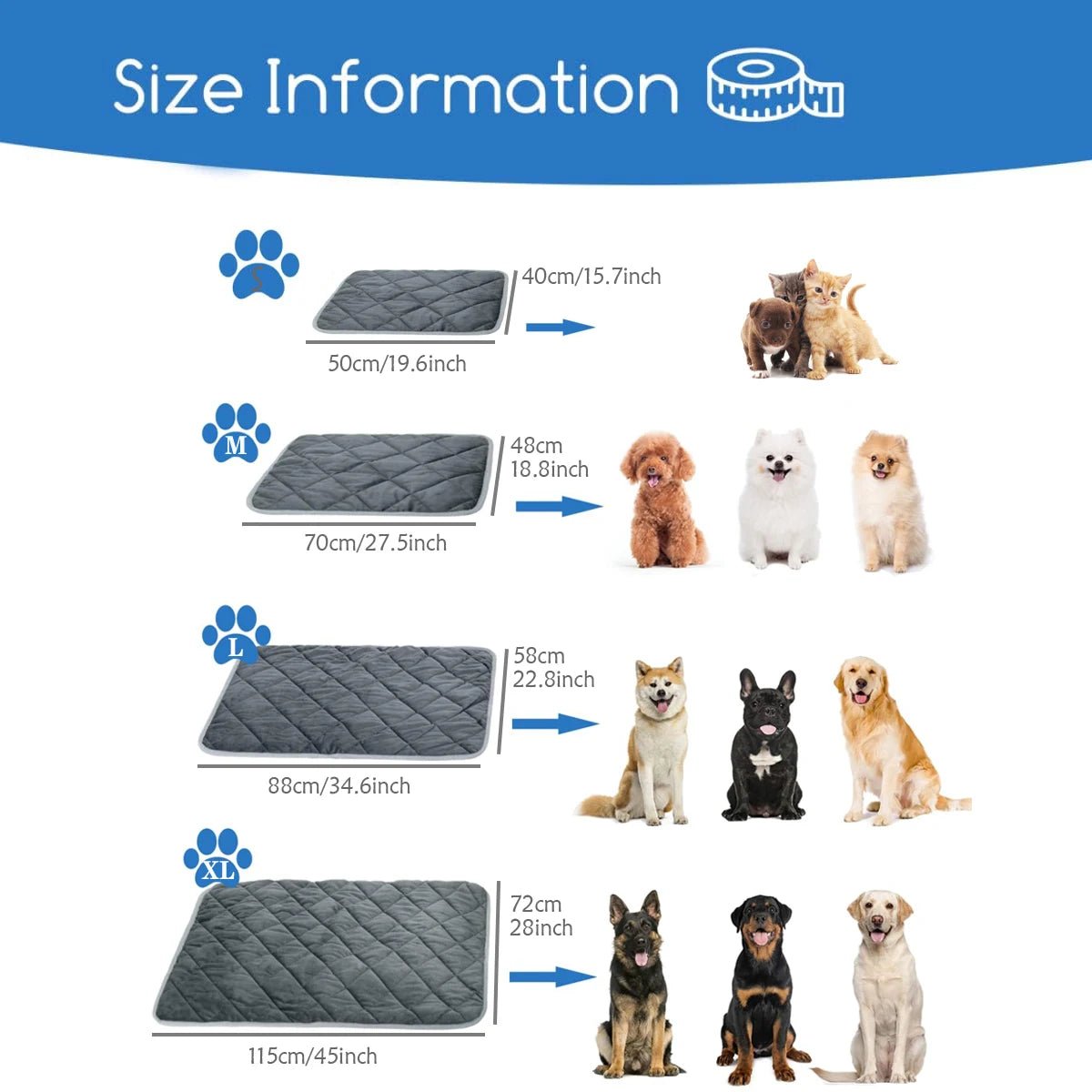 Self Heating Pet Pad - Fetch Pet Hub