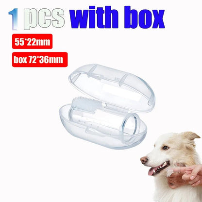 Silicone Soft Pet Finger Toothbrush - Fetch Pet Hub