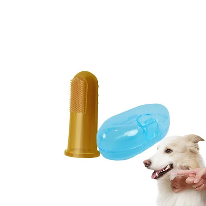 Silicone Soft Pet Finger Toothbrush - Fetch Pet Hub