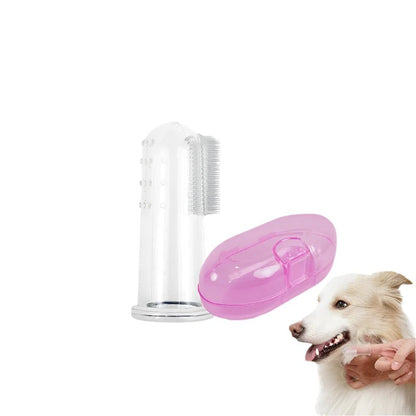 Silicone Soft Pet Finger Toothbrush - Fetch Pet Hub