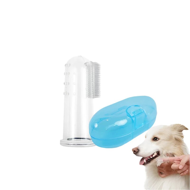 Silicone Soft Pet Finger Toothbrush - Fetch Pet Hub