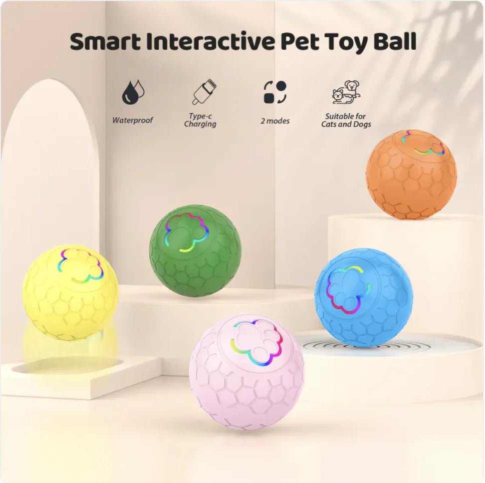 Smart Electric Remote Control Jumping Ball - Fetch Pet Hub