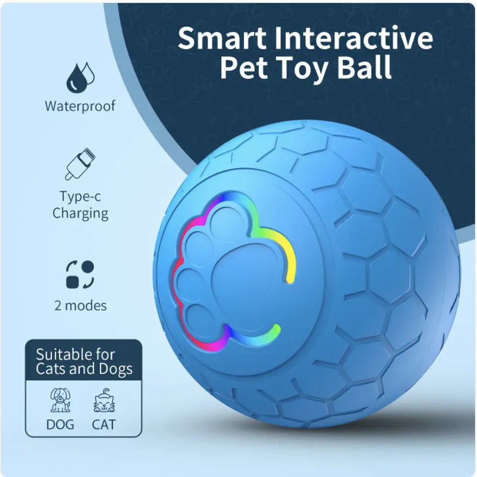 Smart Electric Remote Control Jumping Ball - Fetch Pet Hub