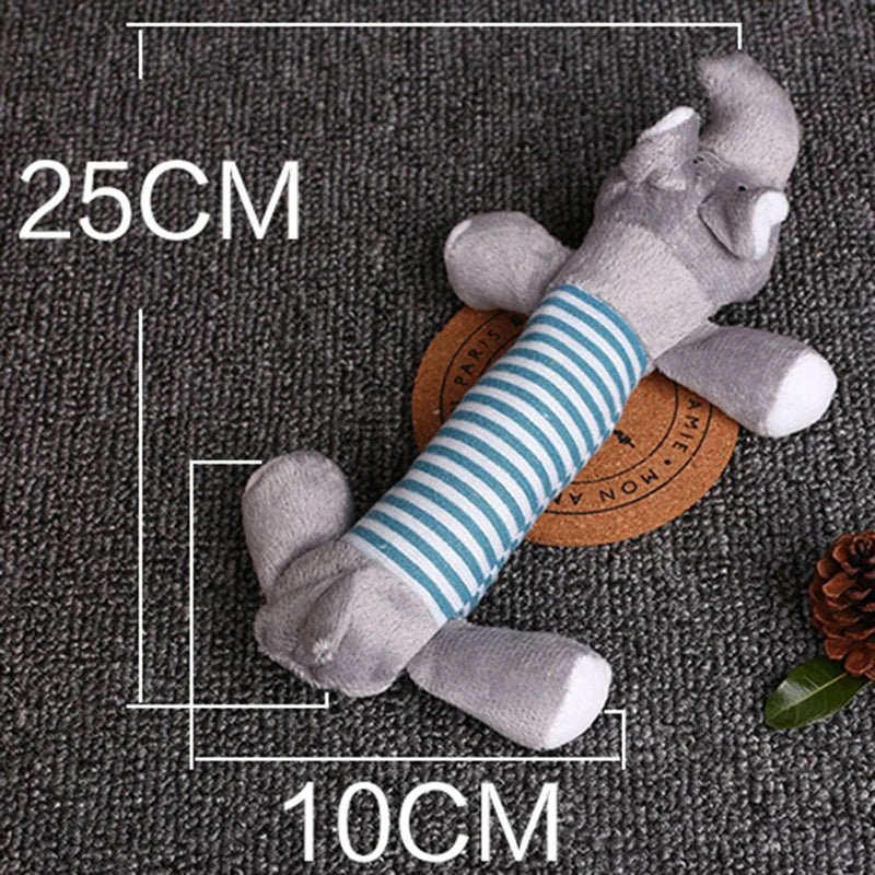 Squeaky Plush Dog Toy - Fetch Pet Hub