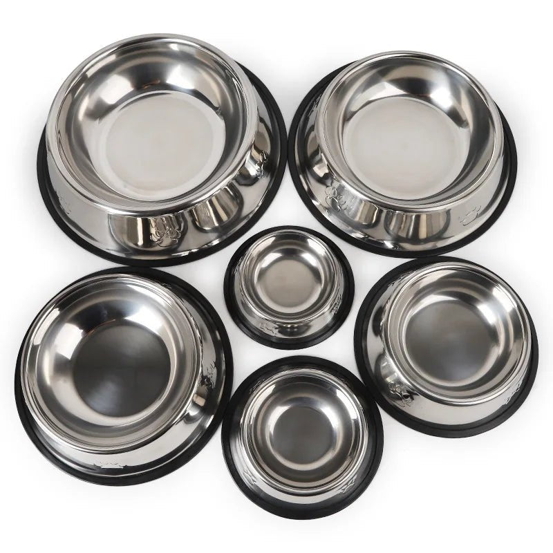 Stainless Steel Pet Bowl - Fetch Pet Hub